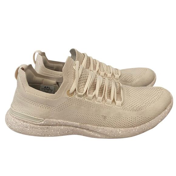 APL Athletic Propulsion Labs Techloom Breeze Womens 10 Sneaker Shoe Beige Beach - Picture 1 of 6